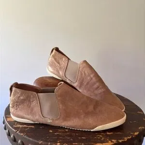 Frye | Shoes | Frye Melissa Brown Taupeish Leather Slipons  display picture 2